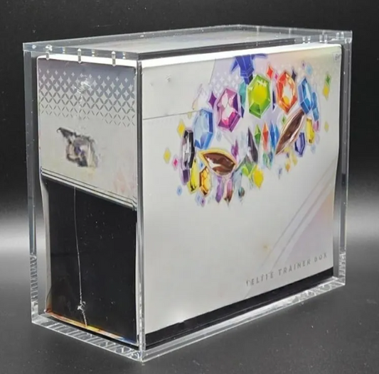 Caja Elite Trainer (ETB) de acrílico con imán fuerte y 99% de resistencia UV, estuche protector para boosters y colección Pokémon, para exhibición