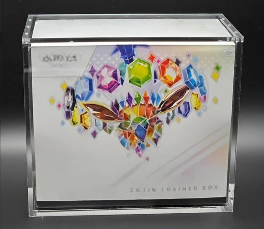 Caja Elite Trainer (ETB) de acrílico con imán fuerte y 99% de resistencia UV, estuche protector para boosters y colección Pokémon, para exhibición