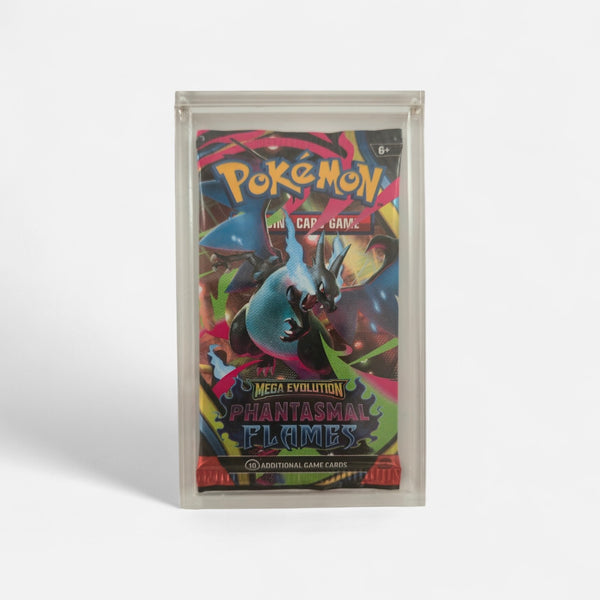 Acrílico Sellado con Sobre Phantasmal flames – Pokémon TCG | TPM TCG |  Lote limitado a 36 pzs