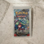 Acrílico Sellado con Sobre Stellar Crown – Pokémon TCG | TPM TCG |  Lote limitado a 60 pzs