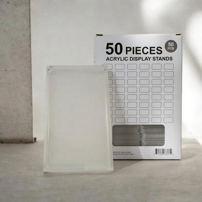 Protector Acrílico para Booster pack Pokemon Tcg 50 pzs con tapa imantada