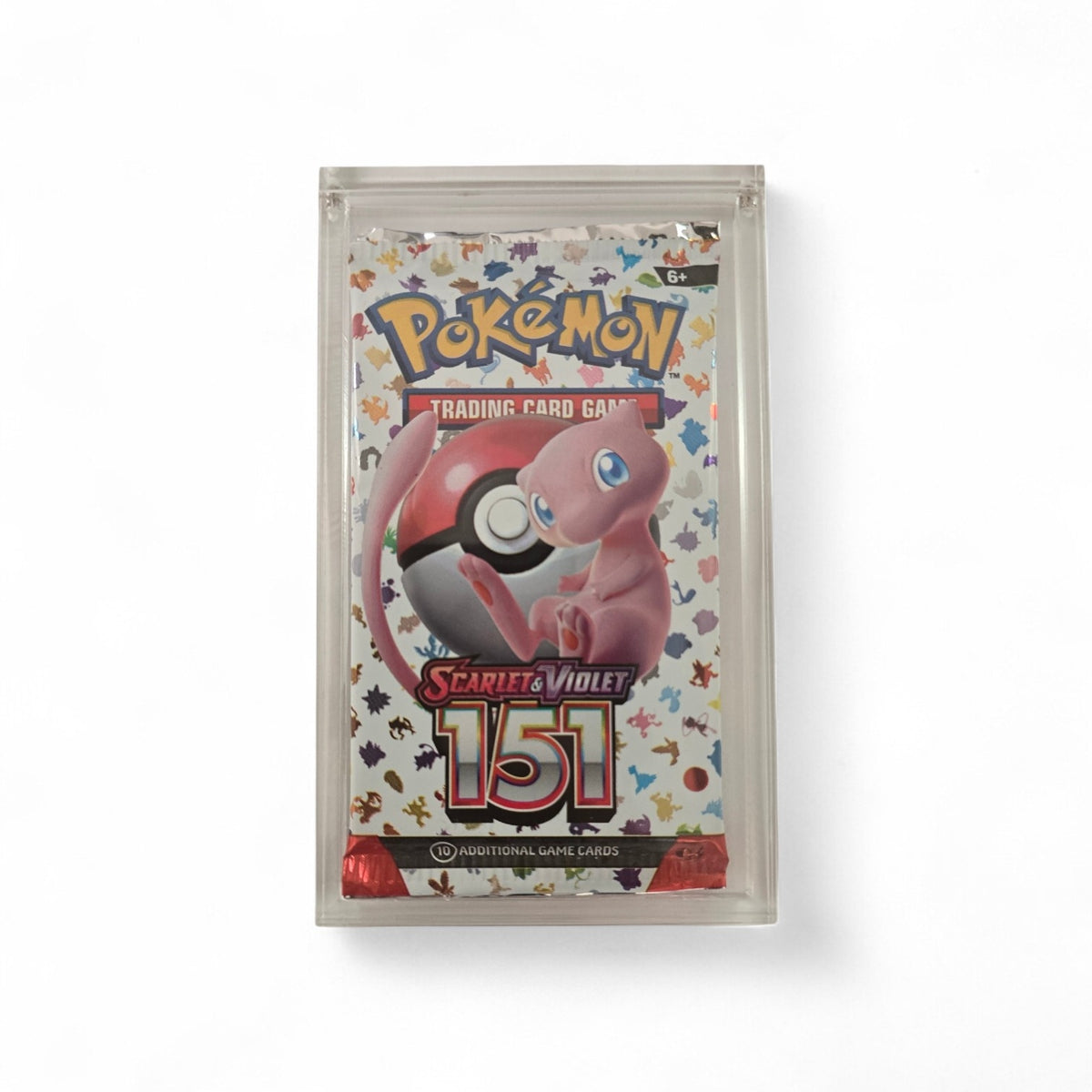 Acrílico Sellado con Sobre S&V 151  – Pokémon TCG | TPM TCG |  Lote limitado a 24 pzs