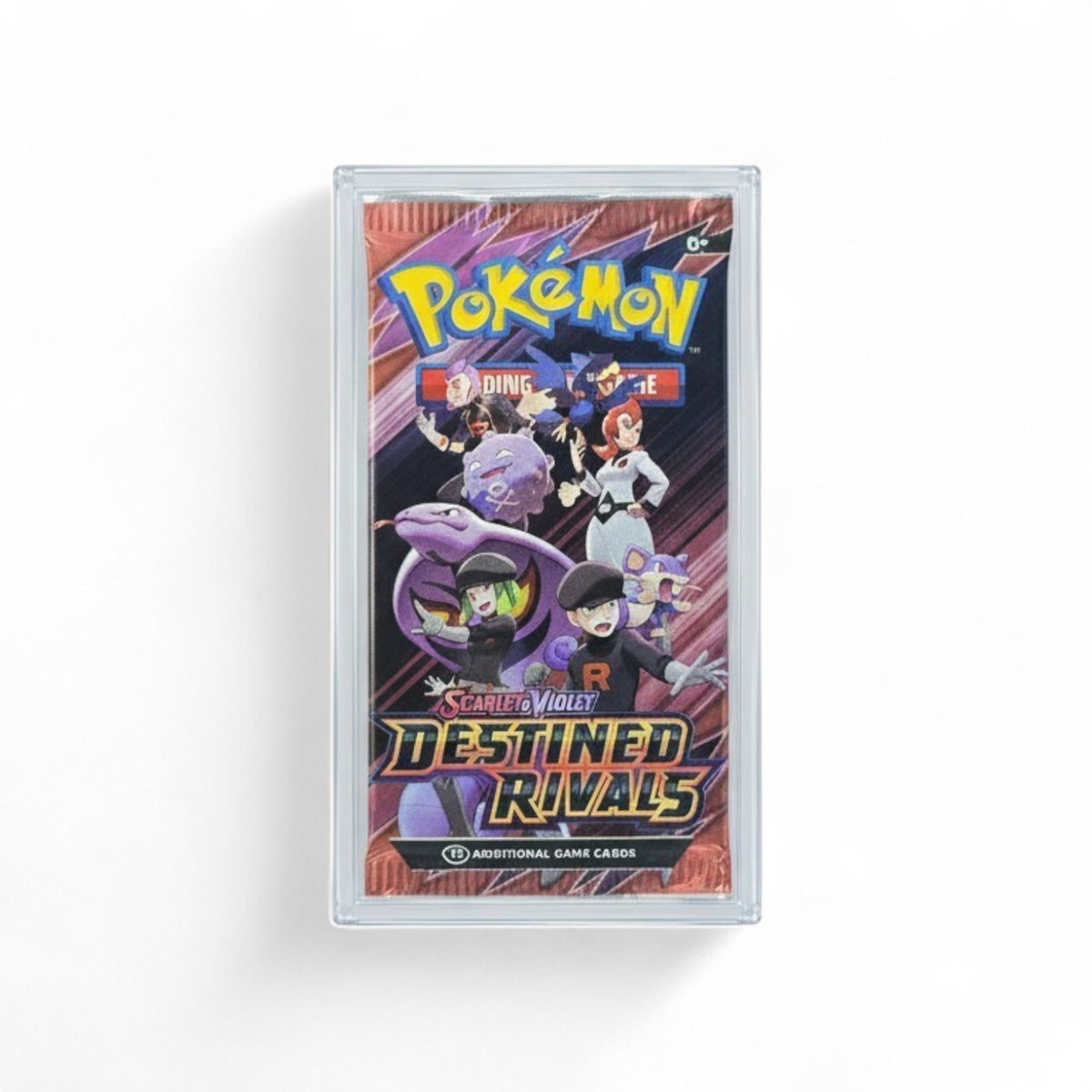 Acrílico Sellado con Sobre Destined Rivals – Pokémon TCG | TPM TCG |  Lote limitado a 48 pzs