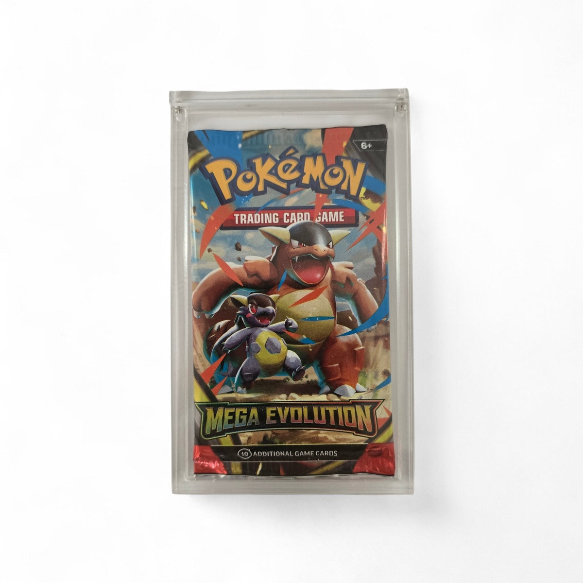 Acrílico Sellado con Sobre Mega Evolution – Pokémon TCG | TPM TCG |  Lote limitado a 68 pzs